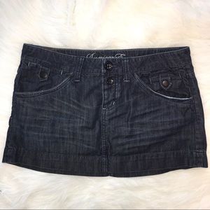 American Eagle y2k micro mini skirt size 8